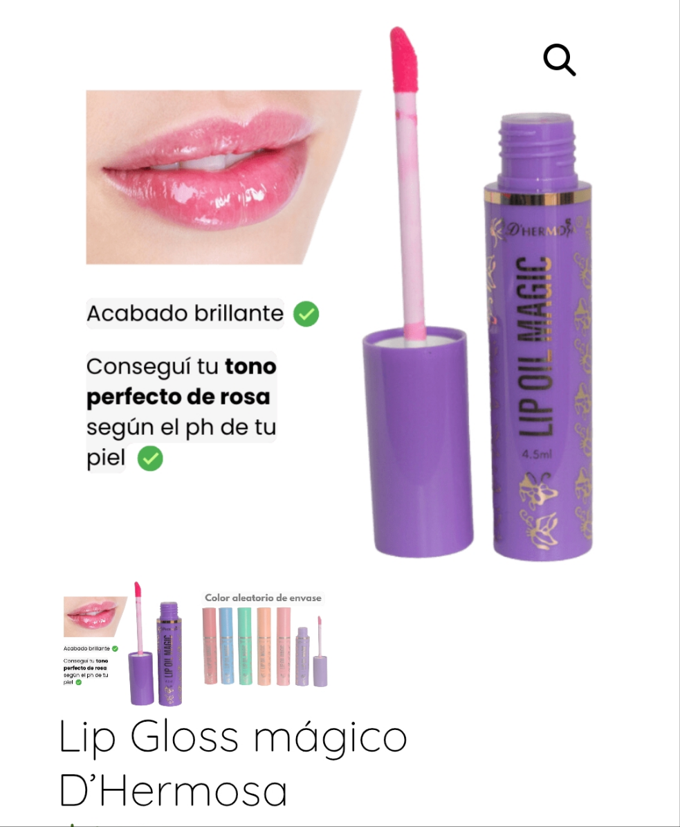 Lip Gloss Mágico