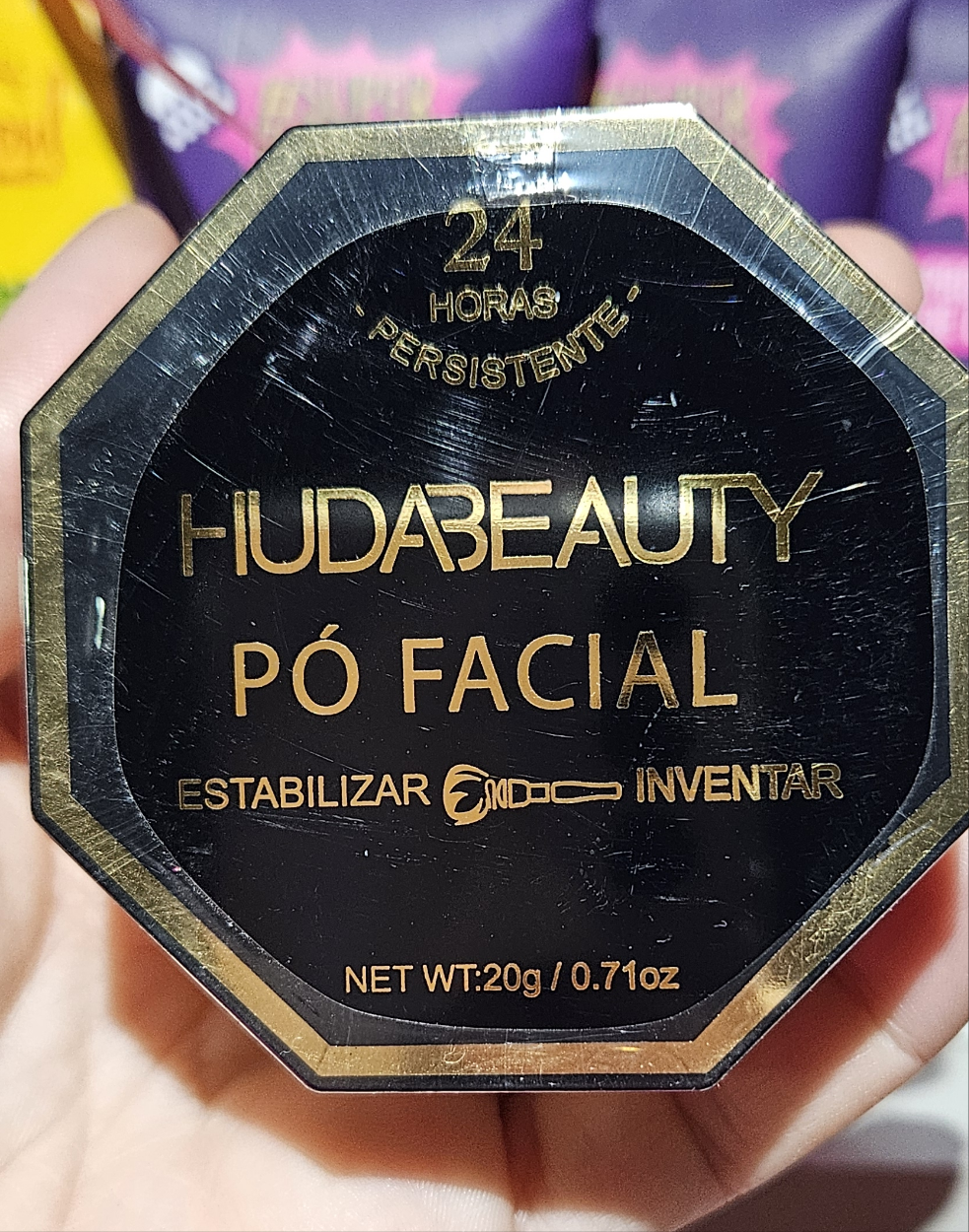 Polvo facial tono 1 efecto base en polvo que dura hasta 24 horas