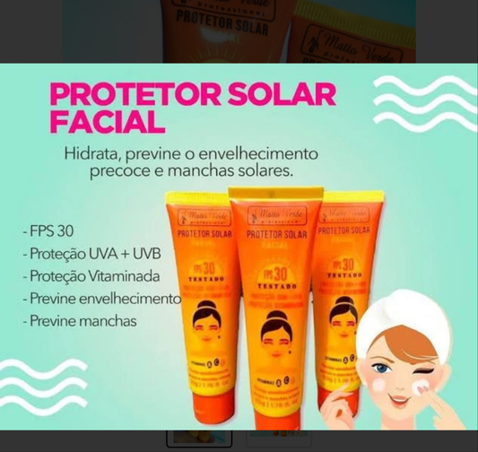 Protector solar Facial