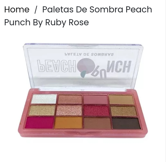 Paleta de sombras Ruby Rose