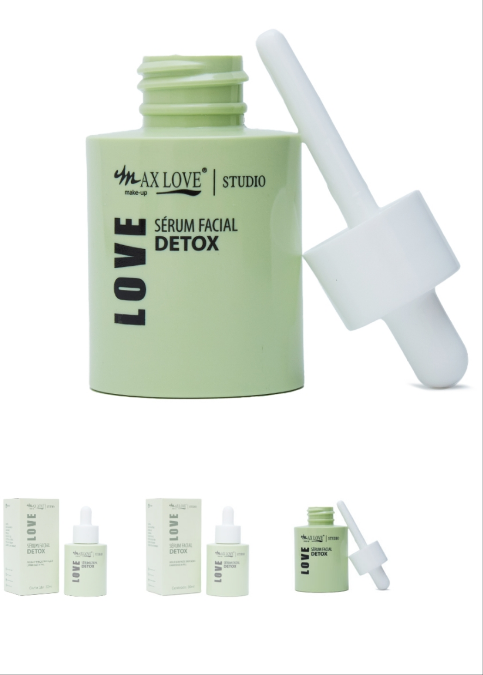 Max Love Sérum Facial Detox con 30ml