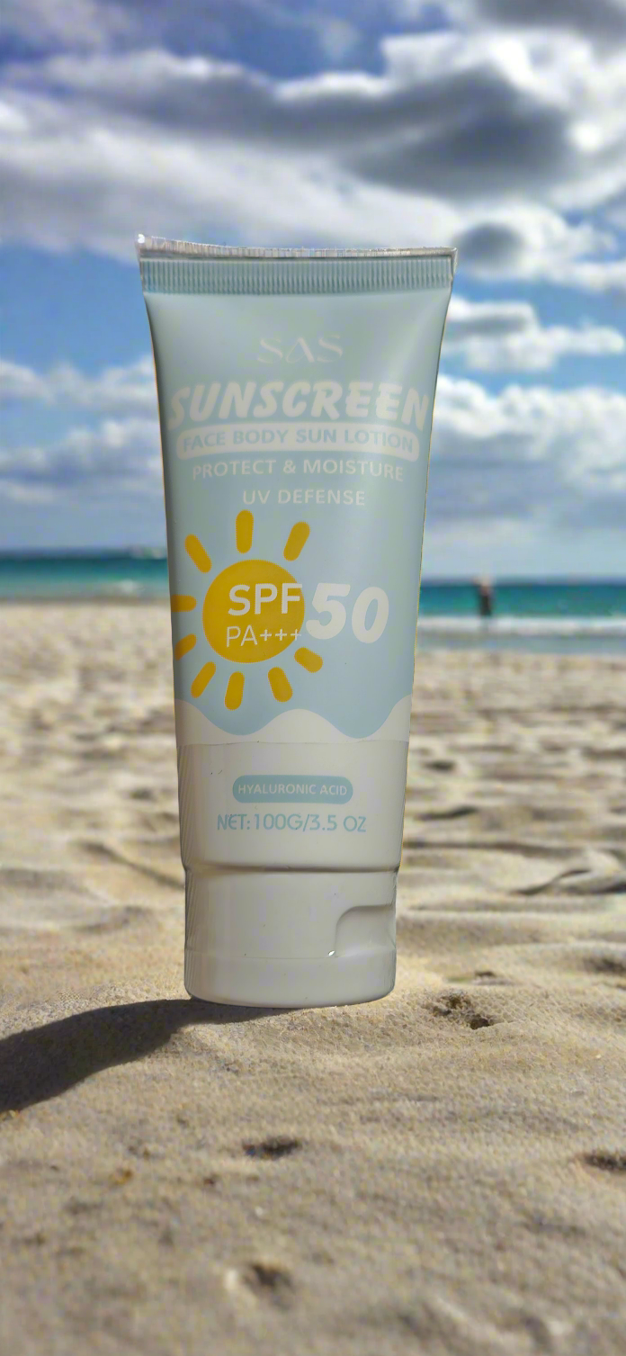 PROTECTOR SOLAR FACIAL  CON ÁCIDO HIALURONICO SAS SPF 50