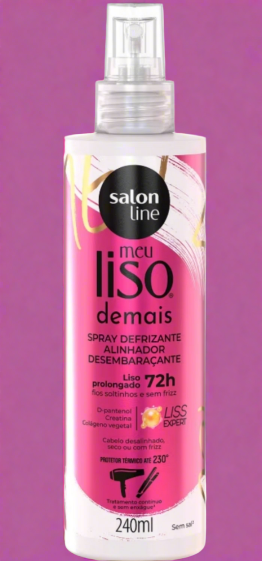 Meu Liso Demais Spray Protector Térmico Descongelante 240ml