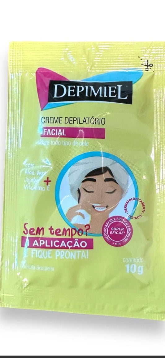 Crema depilatoria Facial